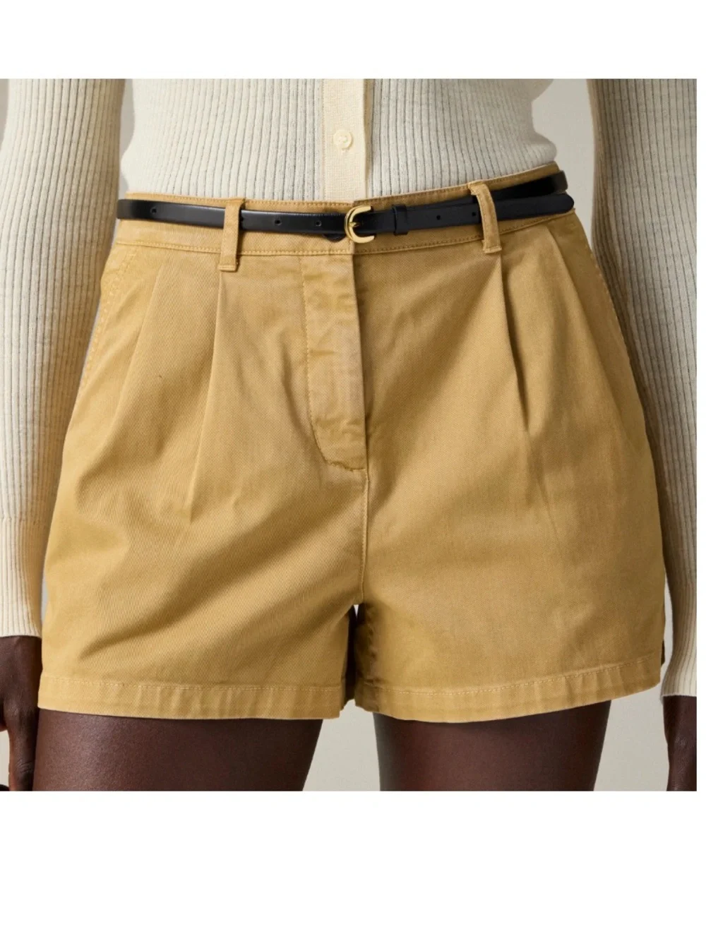J. Crew Pleated Heritage Classic Chino Shorts, Size 12, NWT